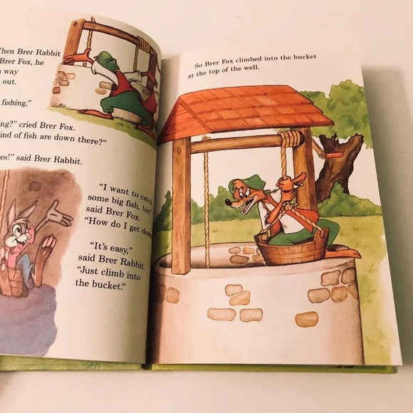 Vintage 1979 Brer Rabbit Saves His Skin  Disney Wonderful World of Reading Book - Picture 12 of 16